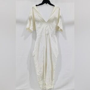 Free People jumpsuit tie in back size M